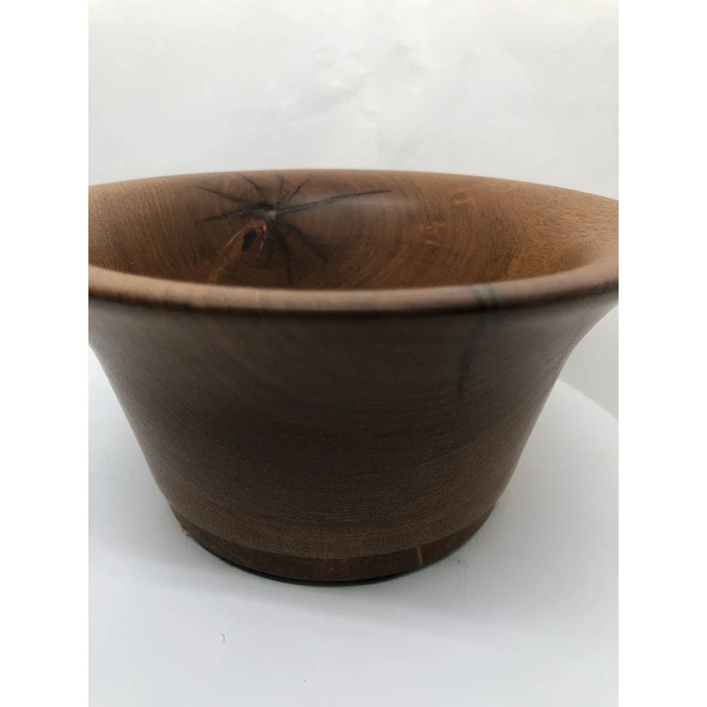 Hand Carved Wood Bowl 3
